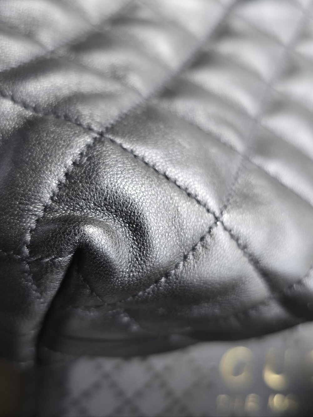 Saint Laurent Quilted Lambskin Maxi Icare Shopping Bag - Picture 12 of 16